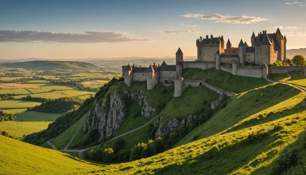 Itinéraires au cœur des volcans d'Auvergne et châteaux
