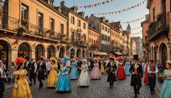 Les carnavals historiques et fêtes traditionnelles de région