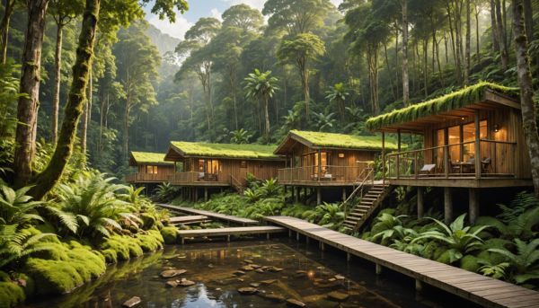 Les plus beaux éco-lodges perdus en pleine nature verte