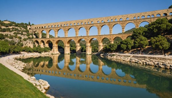 Pont du Gard, un incroyable aqueduc romain classé UNESCO